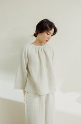 Open Back Saints Top