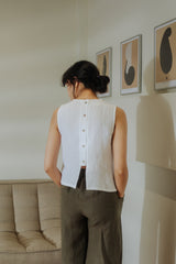Savana Button Top