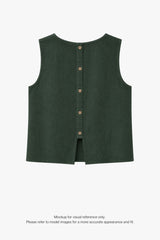 Savana Button Top