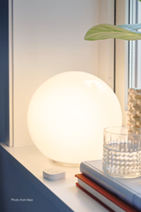 IKEA FADO Ball Lamp in Glass
