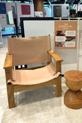 Pink Leather Armchair
