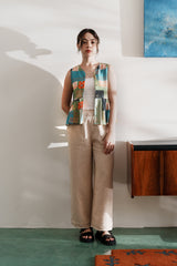 Footnote Straight Pants