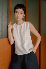Tea Button Top