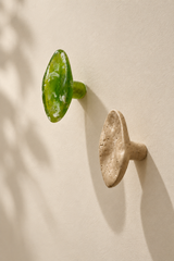 Hanging Wall Hooks (Green & Clay)