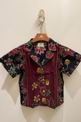 Nora Button Shirt - Batik