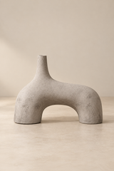 Wide Dual-Base Vase