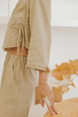 Sahara Wrap Sleeve Top