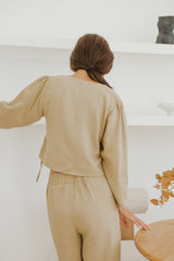 Sahara Wrap Sleeve Top