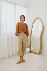 Mali Button Sleeve Top