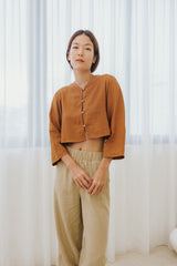 Mali Button Sleeve Top