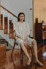 Helga Pleated Blouse
