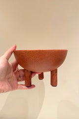 Orange Bowl Vase - Small