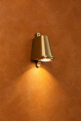 Entrance Bell Wall Light - Gold