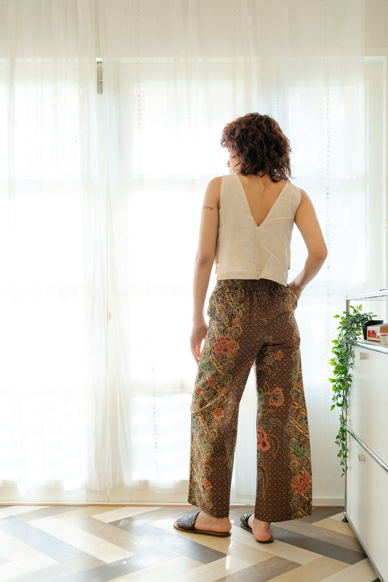 Ivy Long Pants - Batik