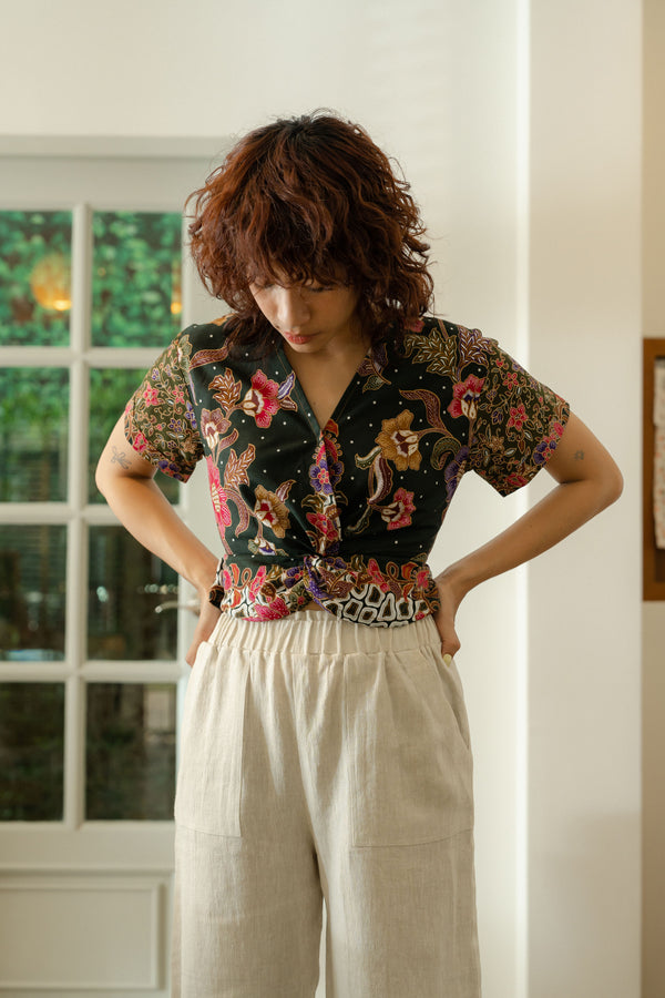 Aurelie Crop Top - Batik