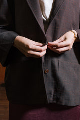 The Curator's Blazer - Upcycled