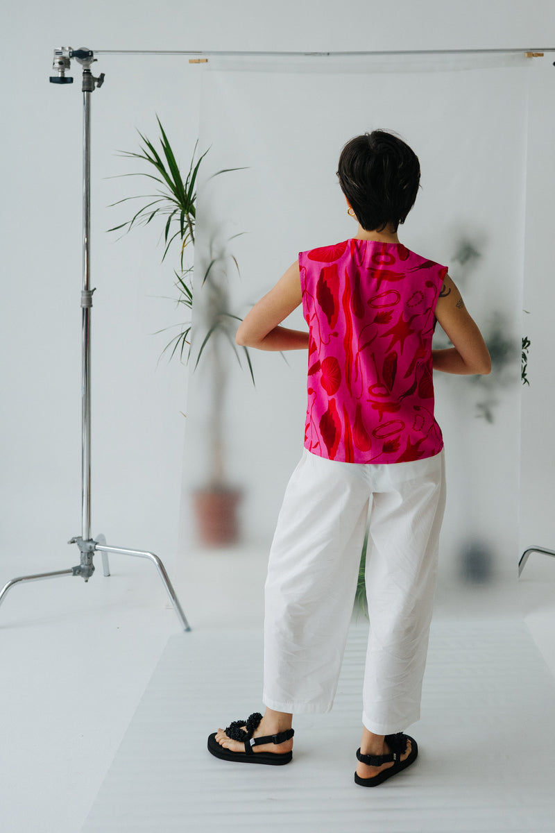Botanist Tie Top