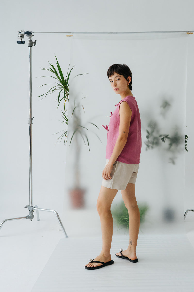 Botanist Tie Top