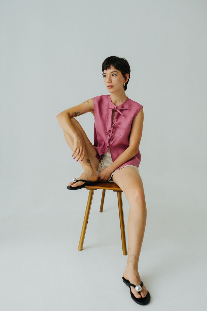 Botanist Tie Top