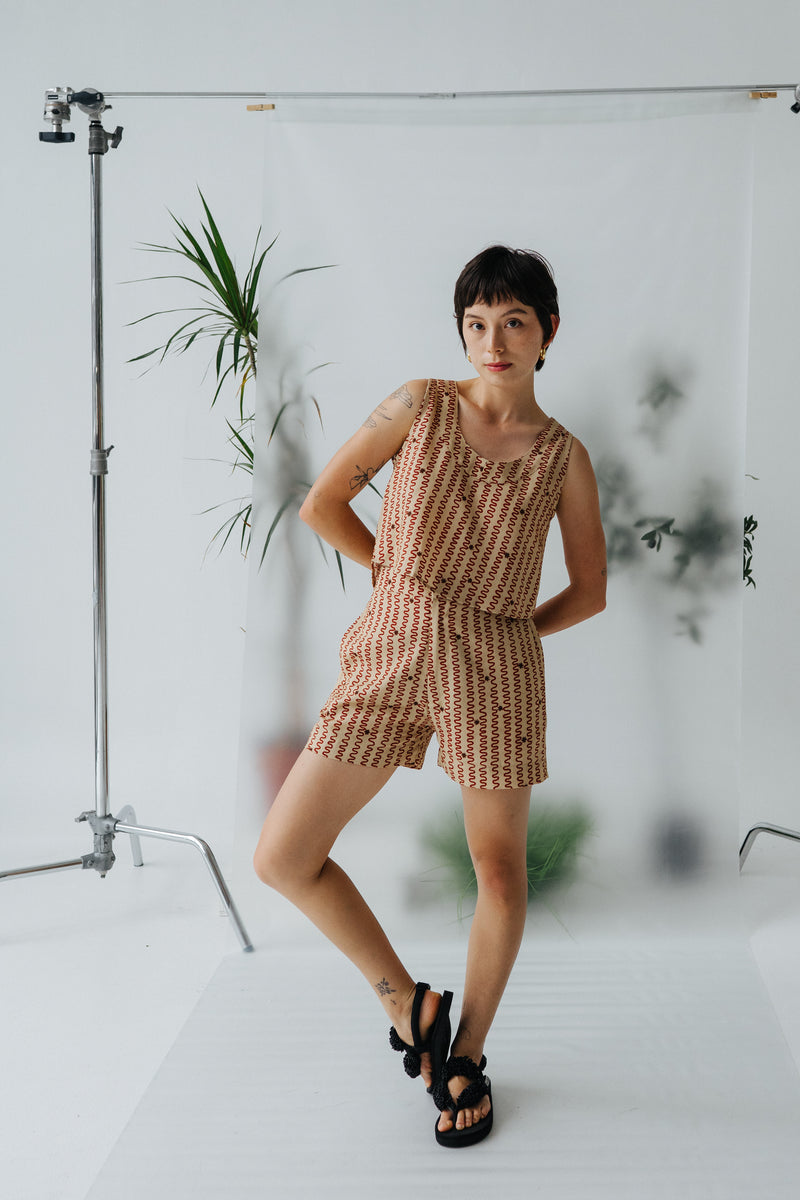 Cupflower Reversible Top