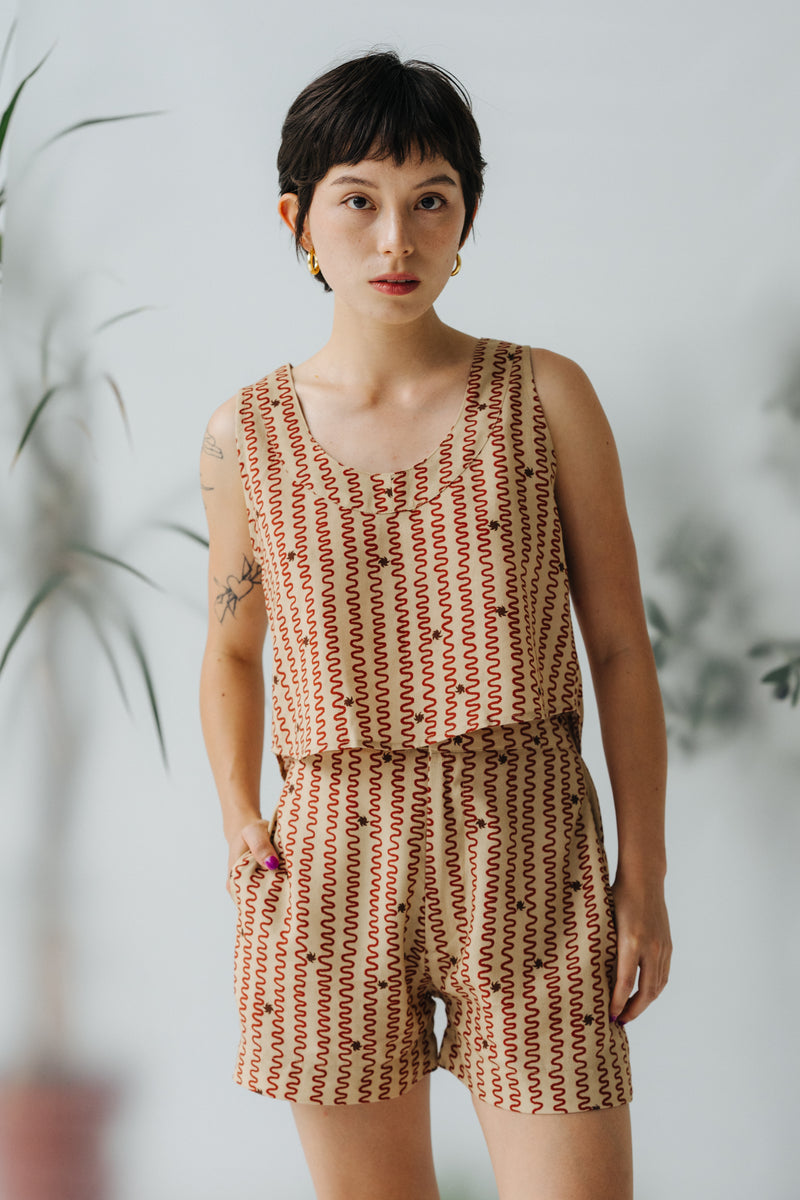Cupflower Reversible Top