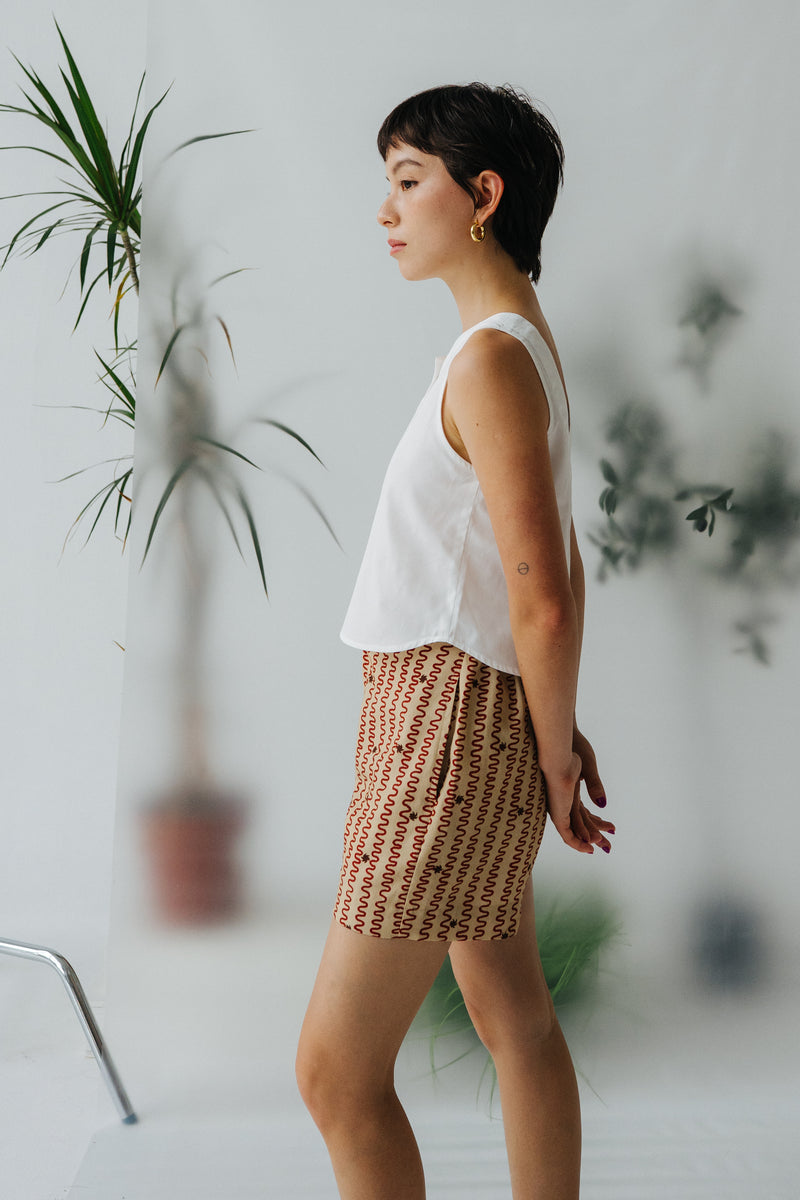 Cupflower Reversible Top