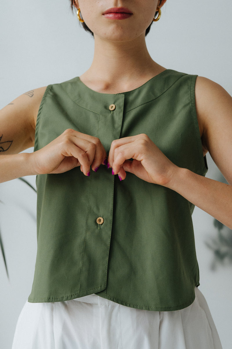 Cupflower Reversible Top
