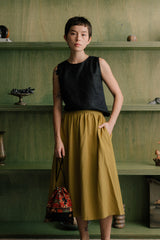 Tea Button Top