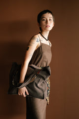 Reversible Box Tote - Batik/Solid