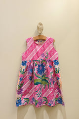 Windmill Babydoll Dress - Mini Batik