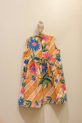 Windmill Babydoll Dress - Mini Batik