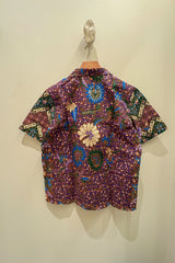 Cuban Collar Shirt - Batik