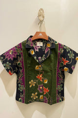 Nora Button Shirt - Batik