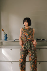 Savana Button Top  - Batik