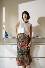 Ingrid Tiered Skirt - Batik