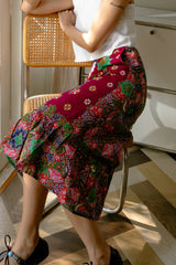 Ingrid Tiered Skirt - Batik