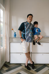 Mandarin Shirt - Batik