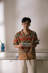 Cuban Collar Shirt - Batik