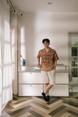 Cuban Collar Shirt - Batik