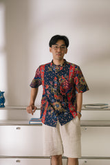 Mandarin Shirt - Batik