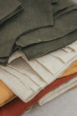 100% Linen Fabric Swatch